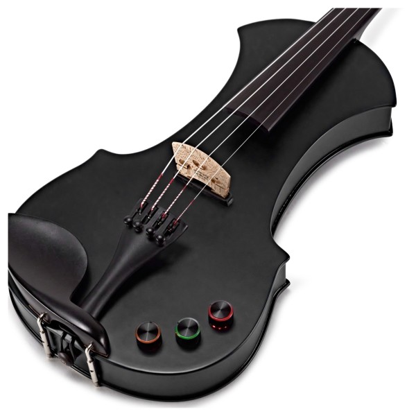 Electric Violin with FX by Gear4music, Black