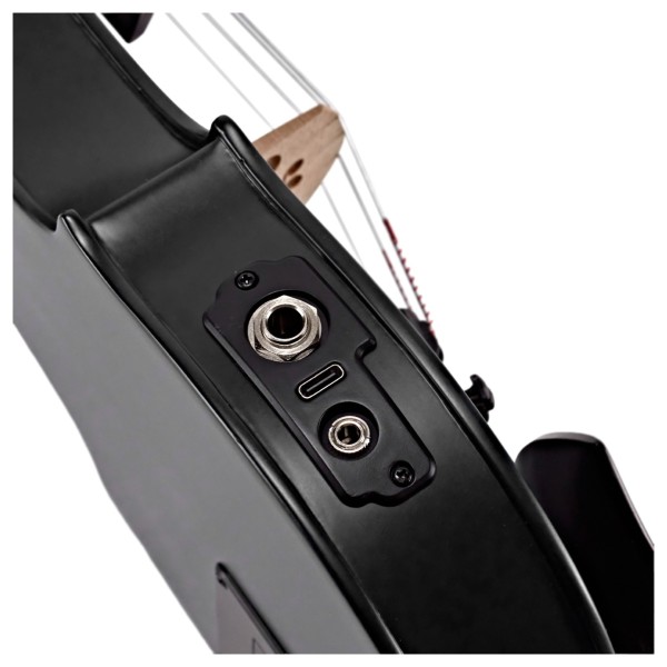 Electric Violin with FX by Gear4music, Black