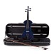 Electric Violin with Effects by Gear4music, Navy Blue