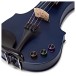 Electric Violin With FX by Gear4music, Navy Blue