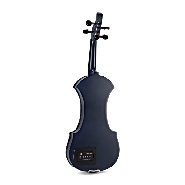Electric Violin With FX by Gear4music, Navy Blue