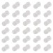 SubZero Silent Disco Headphone Pad Covers, 30 Pack