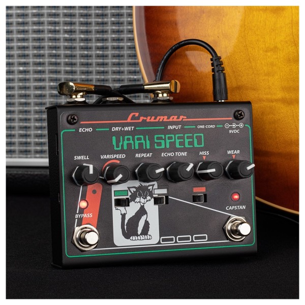 Crumar Varispeed Tape Emulator Pedal - Lifestyle
