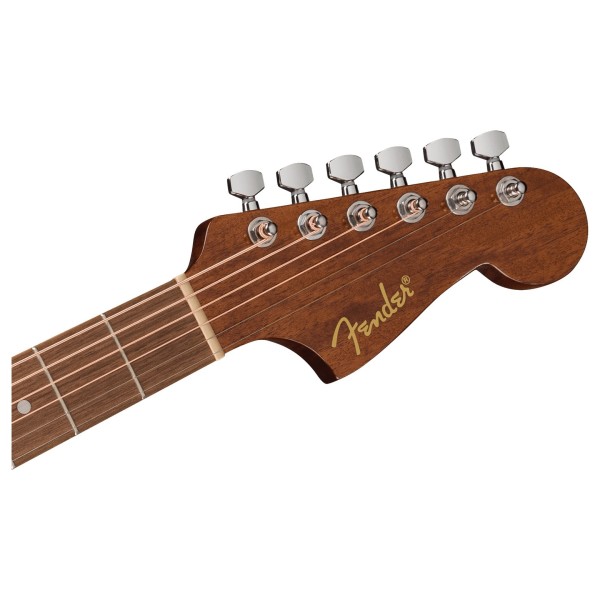Fender California Standard Redondo CE with Gig Bag or Case Pack Builder - headstock