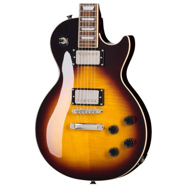 Epiphone Les Paul Tribute Plus, Vintage Sunburst - body