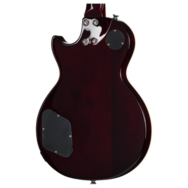 Epiphone Les Paul Tribute Plus, Vintage Sunburst - back of body