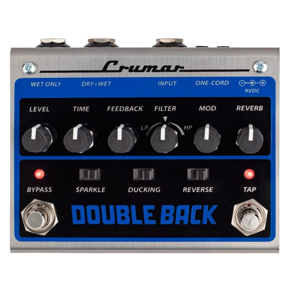 Crumar Double Back Delay Pedal - Top