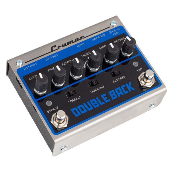 DoubleBack Delay Pedal - Angled