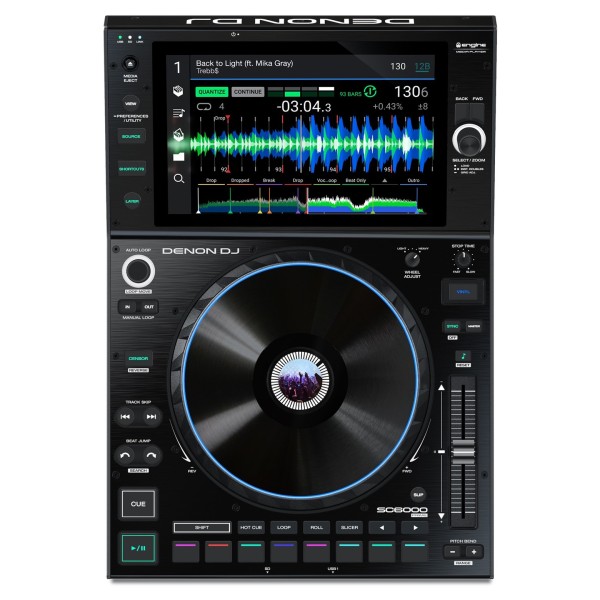 DENON DJ SC6000 PRIME メディアプレーヤー Denon DJ SC6000 Prime Media Player at Gear4music