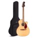 Fender California Deluxe Newporter CE Electroacoustic with Gig Bag or Case, Build Your Own Bundle
