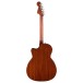 Fender California Deluxe Newporter CE Electroacoustic with Gig Bag or Case, Build Your Own Bundle - guitar - back