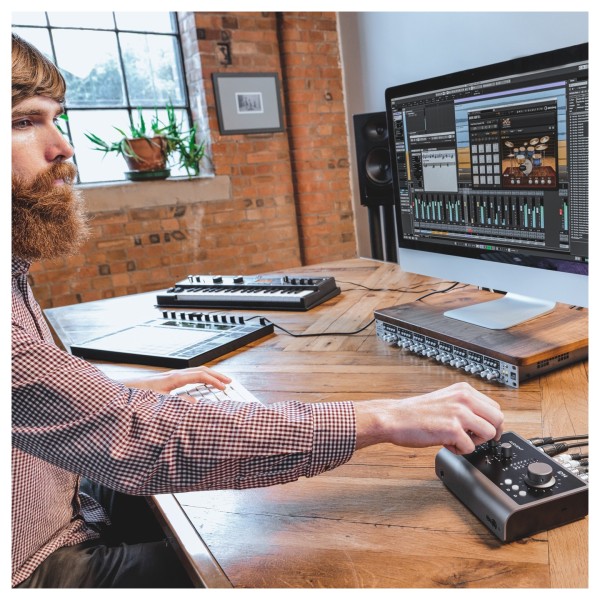Audient ASP880 8-Channel Class A Microphone Preamplifier and ADC - Lifestyle