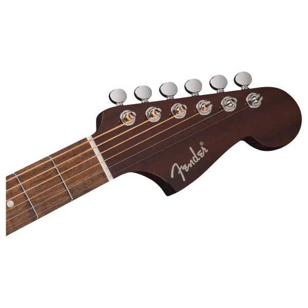 Fender California Deluxe Redondo CE Electroacoustic with Gig Bag or Case, Build Your Own Bundle - guitar - headstock