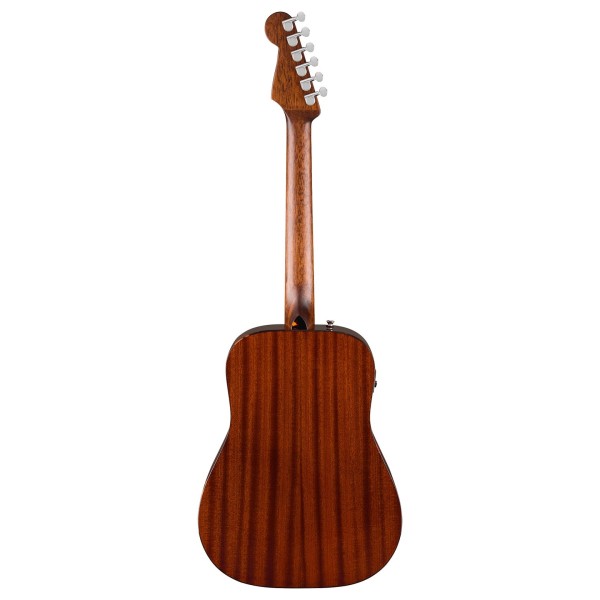 Fender California Deluxe Redondo Jr. E and Gig Bag, Build Your Own Bundle - guitar - back