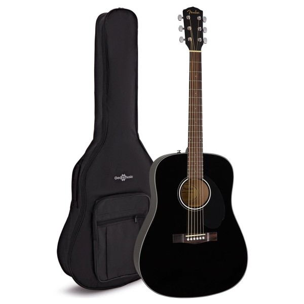 Fender CD-60S with Gig Bag or Case, Build Your Own Bundle