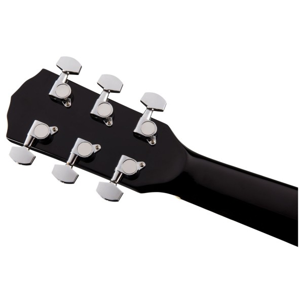 Fender CD-60S with Gig Bag or Case, Build Your Own Bundle - guitar - back of headstock