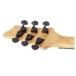 Schecter C-1 Standard, Blood Burst - back of headstock