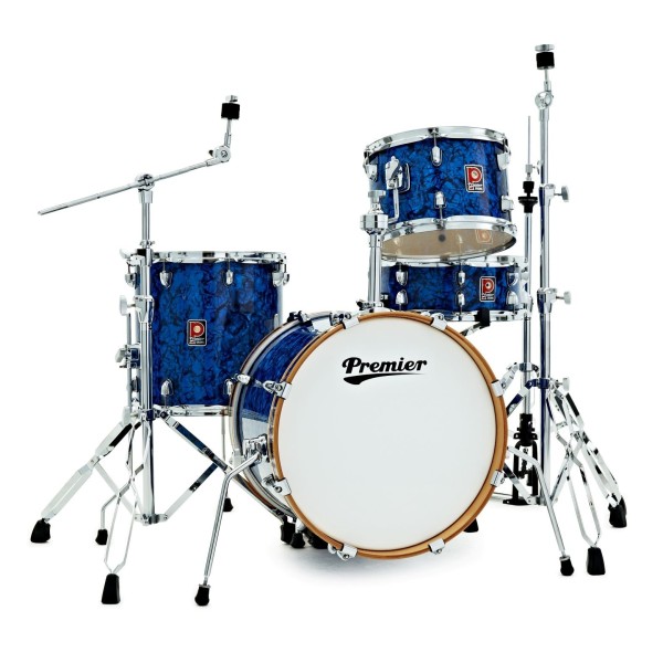 Premier Artist Heritage 18" 4pc Drum Kit, Blue Pearl