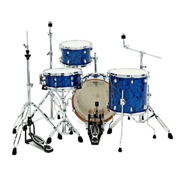 Premier Artist Heritage 18" 4pc Drum Kit, Blue Pearl