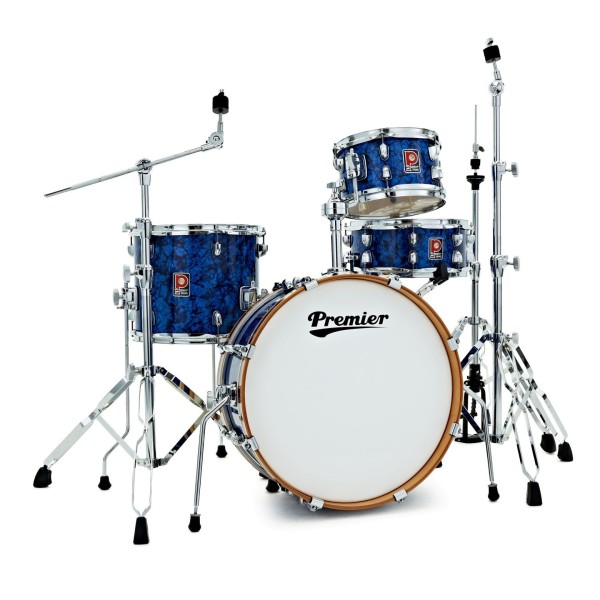 Premier Artist Heritage 20" 4pc Drum Kit, Blue Pearl
