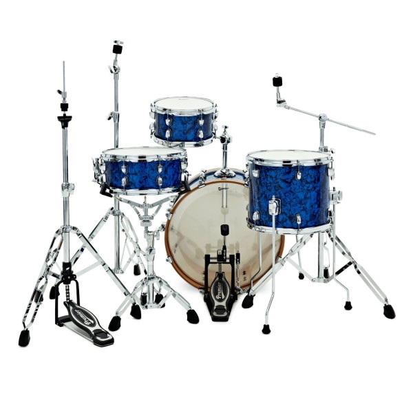 Premier Artist Heritage 20" 4pc Drum Kit, Blue Pearl