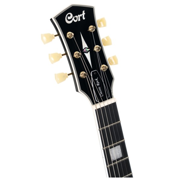 Cort CR270 P90, Black - headstock