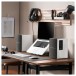 Edifier R1280DB Active 2.0 Bluetooth Bookshelf Speaker Set, White - lifestyle 2 