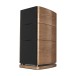 Wharfedale Elysian 2R 3 Way Standmount Speaker (pair), Piano Walnut - angle