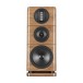 Wharfedale Elysian 2R 3 Way Standmount Speaker (pair), Piano Walnut - front