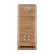 Wharfedale Elysian 2R 3 Way Standmount Speaker (pair), Piano Walnut rear 