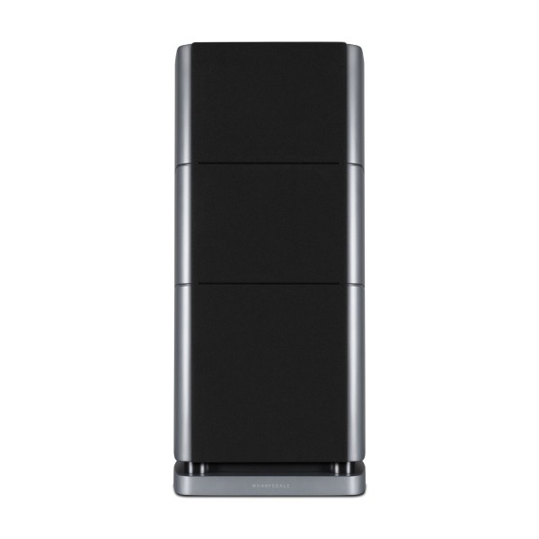 Wharfedale Elysian 2R 3 Way Standmount Speaker (pair), Lunar Grey - grille 