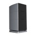 Wharfedale Elysian 2R 3 Way Standmount Speaker (pair), Lunar Grey - right grille 