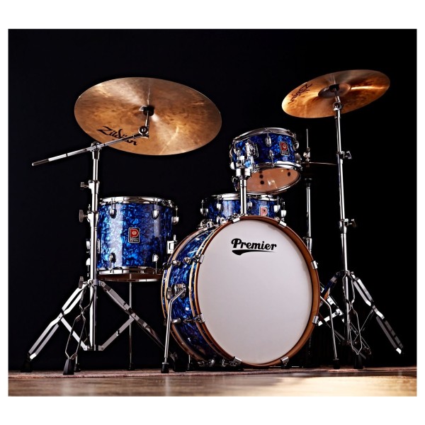 Premier Artist Heritage 20" 4pc Shell Pack, Blue Pearl