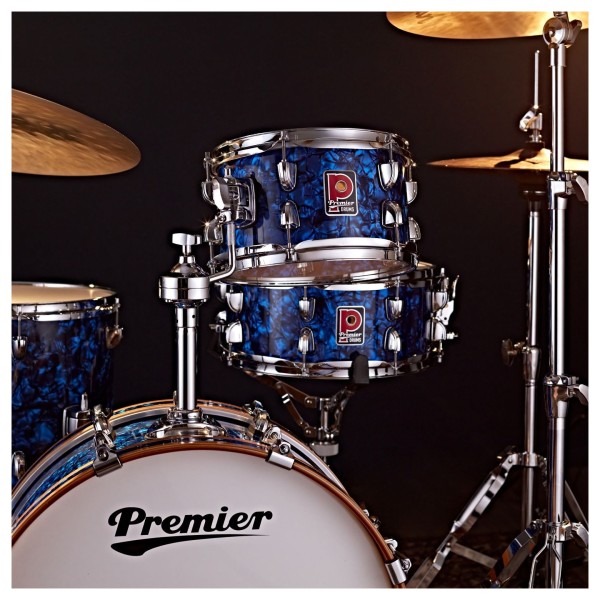 Premier Artist Heritage 20" 4pc Shell Pack, Blue Pearl