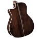 Cort Gold-A8 Electo Acoustic, Natural - back of body