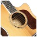 Cort Gold-A8 Electo Acoustic, Natural - soundhole