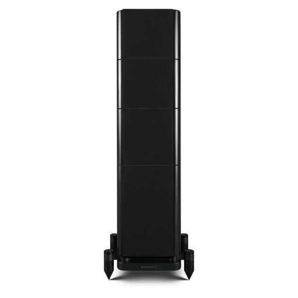 Wharfedale Elysian 3R 3 Way Floorstanding Speaker (pair), Matt Black - front grille