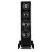 Wharfedale Elysian 3R 3 Way Floorstanding Speaker (pair), Matt Black - front no grille 
