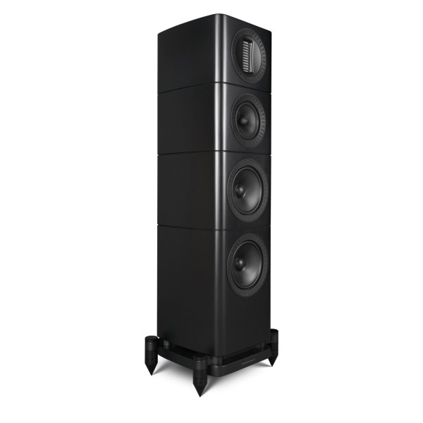 Wharfedale Elysian 3R 3 Way Floorstanding Speaker (pair), Matt Black - right 