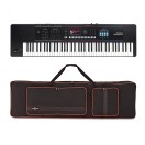 Roland Juno D-7 76 Key Portable Synthesizer with Bag