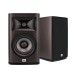 JBL Studio 620 Bookshelf Speaker (Pair), Dark Wood Front View