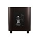 JBL Studio 650P Subwoofer, Dark Wood Back View