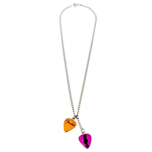 Fender Love Peace & Music Necklace
