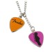 Fender Love Peace & Music Necklace - detail