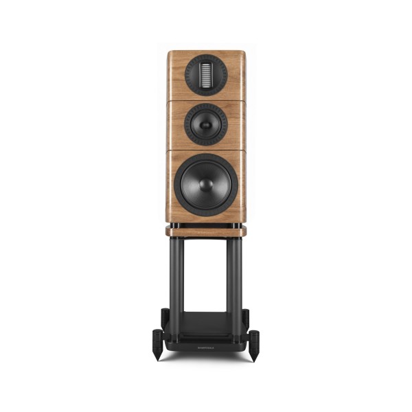Wharfedale Elysian 2R Stands, Matt Black - example - front