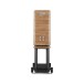Wharfedale Elysian 2R Stands, Matt Black - example - rear