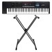 Roland Juno D-7 76 Key Portable Synthesizer with Stand - Bundle