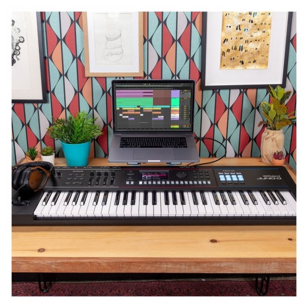 Roland Juno D-7 76 Key Portable Synthesizer - Lifestyle 3
