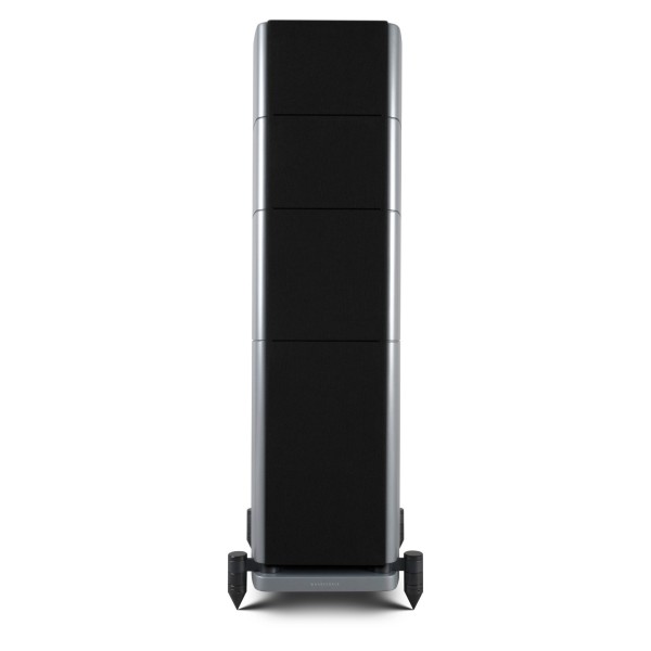 Wharfedale Elysian 4R 3 Way Floorstanding Speaker (pair), Lunar Grey - front grille 