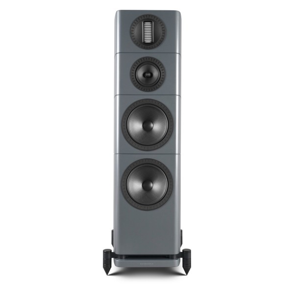 Wharfedale Elysian 4R 3 Way Floorstanding Speaker (pair), Lunar Grey - no grille 